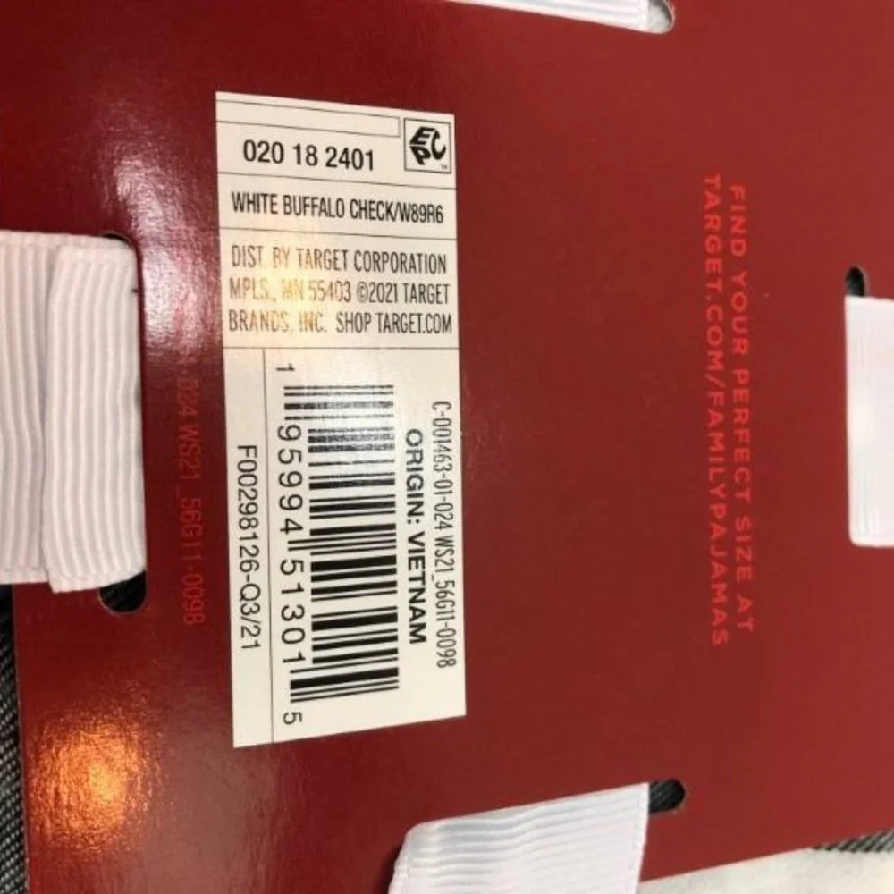 ⚡️FLASH SALE⚡️Wondershop Womens White Buffalo Check Two Piece Sleep Set Size XS - Picture 3 of 3